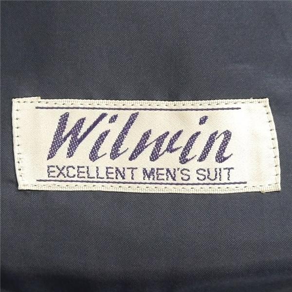 Wilwin 2つボタン シングルスーツ 袖口3つボタン A4 S ダークネイビー 濃紺色 ストライプ ノータック 春夏 C-OS 401 6NA106 | ブランド登録なし | 04