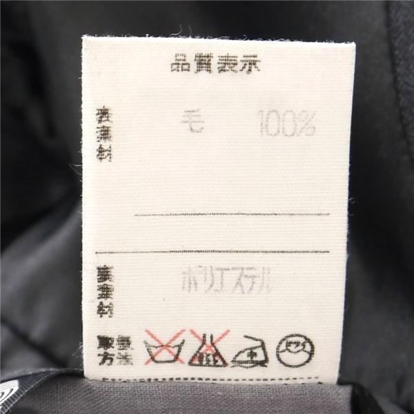 Lucky Bear 2つボタン シングルスーツ 袖口3つボタン AB6 L ダークグレー 暗灰色 ストライプ ワンタック 春秋 合物 353194 6NA120 | ブランド登録なし | 03