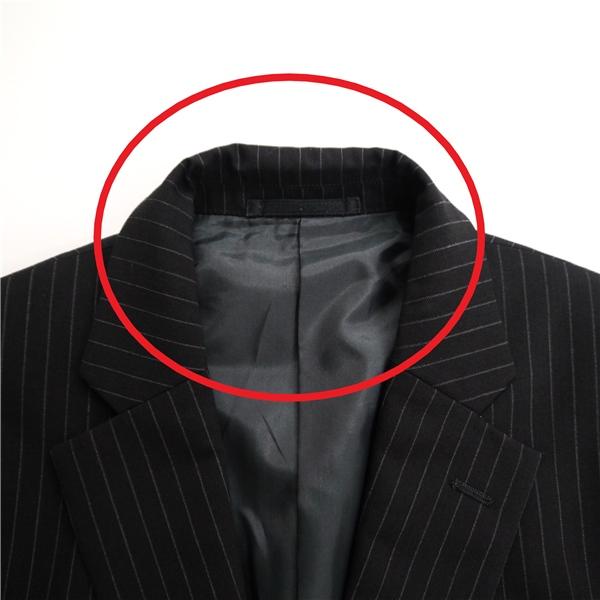 BIG VISION 2つボタン シングルスーツ 袖口4つボタン AB5 M ダークグレー 暗灰色 ストライプ ツータック 春夏 1438 6NA127 | ブランド登録なし | 06