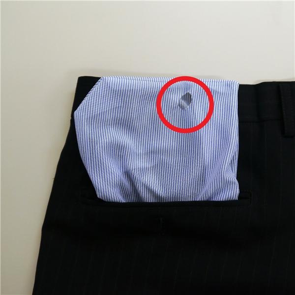 REGAL 2つボタン シングルスーツ 袖口4つボタン AB5 M ダークネイビー ストライプ ツータック WASHABLE 春夏 NRG17218-2 6NA129 | REGAL | 06