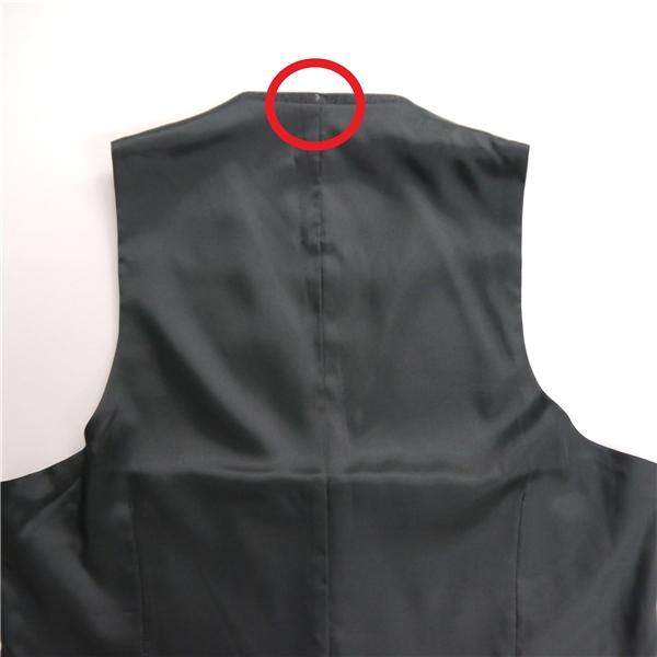 THE MITSUKOSHI ミツコシ 3ピース 2つボタン シングルスーツ 袖口3つボタン AB4 M ダークグレー 暗灰色 ワンタック 春秋冬 6NB001 | ブランド登録なし | 05