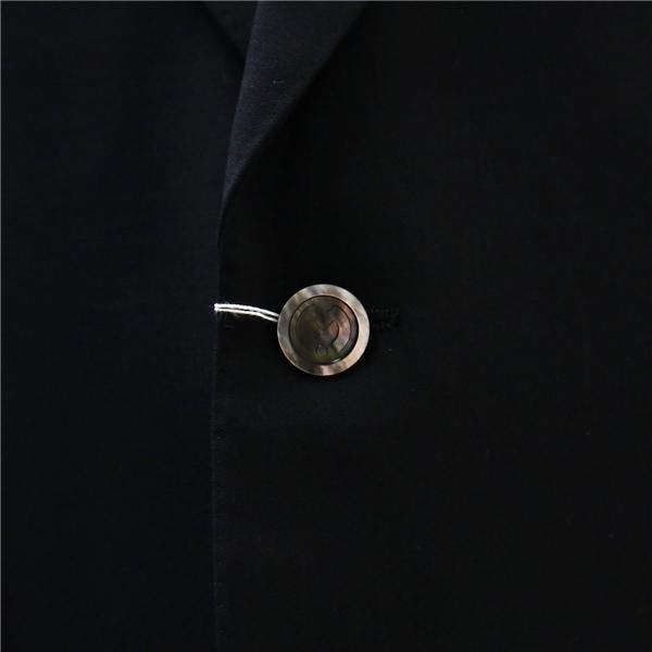 mila schon ミラショーン 2つボタン シングルスーツ 袖口3つボタン AB5 M 暗めのダークネイビー ツータック 春秋冬 26978 6NB010 | ブランド登録なし | 02