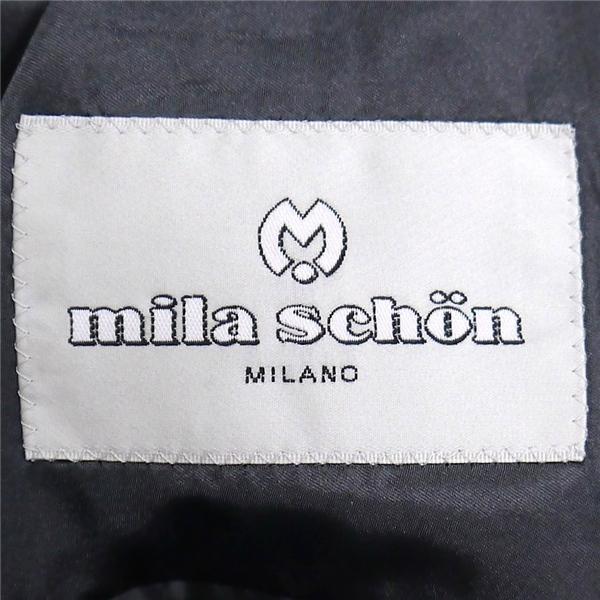 mila schon ミラショーン 2つボタン シングルスーツ 袖口3つボタン AB5 M 暗めのダークネイビー ツータック 春秋冬 26978 6NB010 | ブランド登録なし | 04