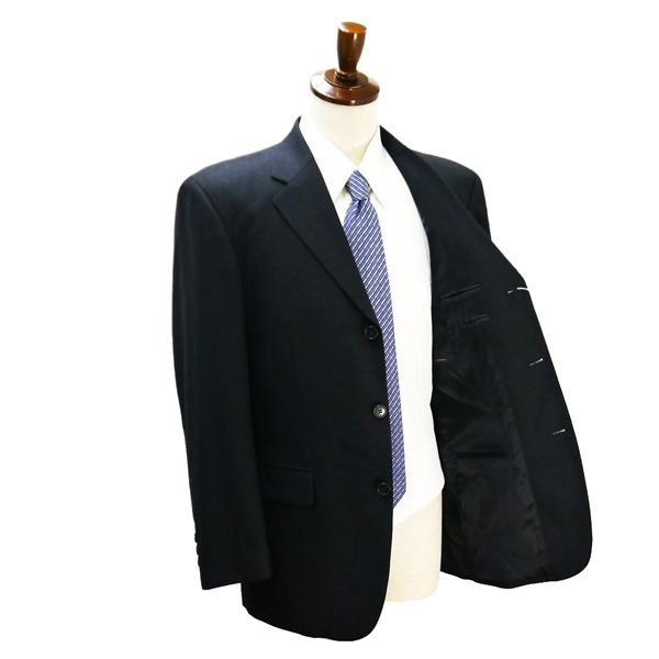 VISARUNO 3つボタン シングルスーツ 袖口3つボタン AB7 L ダークグレー 暗灰色 ツータック 春秋冬 089122002-07 6NB018 | ブランド登録なし | 01