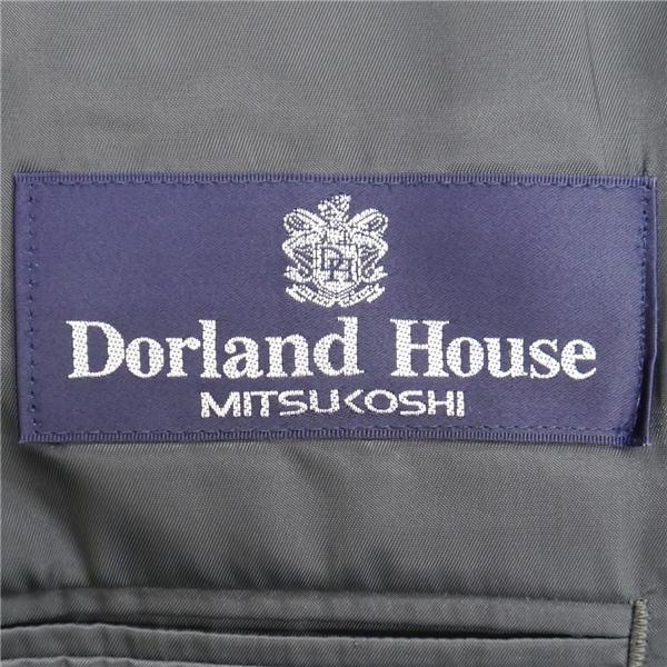 Dorland House 2つボタン シングルスーツ 袖口3つボタン AB5 M グレー シャドーストライプ ツータック 春秋冬 MHJ 6NB032 | ブランド登録なし | 04