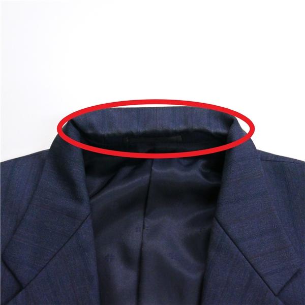 DORMEUIL CLUB 2つボタン シングルスーツ AB5 M ダークネイビー 濃紺色 ストライプ ワンタック 春秋 合物 741049 A546 6NB034 | ブランド登録なし | 06