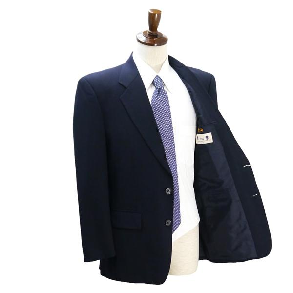 gotairiku 五大陸 段返り 3つボタン シングルスーツ Y6 M ダークネイビー 濃紺色 ツータック 春秋 合物 SR GO GM 0205 6NB036 | gotairiku | 01