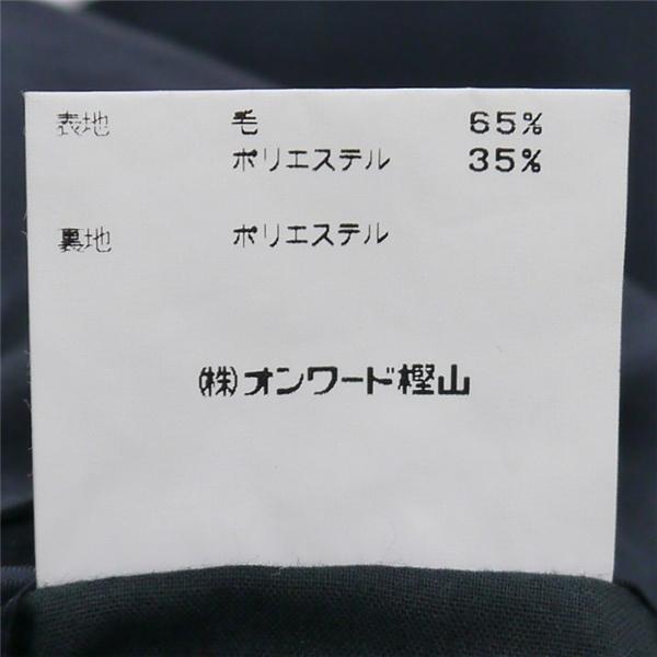 gotairiku 五大陸 段返り 3つボタン シングルスーツ Y6 M ダークネイビー 濃紺色 ツータック 春秋 合物 SR GO GM 0205 6NB036 | gotairiku | 03