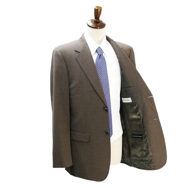 BALMAIN バルマン 2つボタン シングルスーツ 袖口4つボタン A8 XL ブラウン 茶色 ノータック 春秋冬 JHY/S12B2V/340812 6NB038 | ブランド登録なし | 01