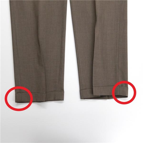 BALMAIN バルマン 2つボタン シングルスーツ 袖口4つボタン A8 XL ブラウン 茶色 ノータック 春秋冬 JHY/S12B2V/340812 6NB038 | ブランド登録なし | 07