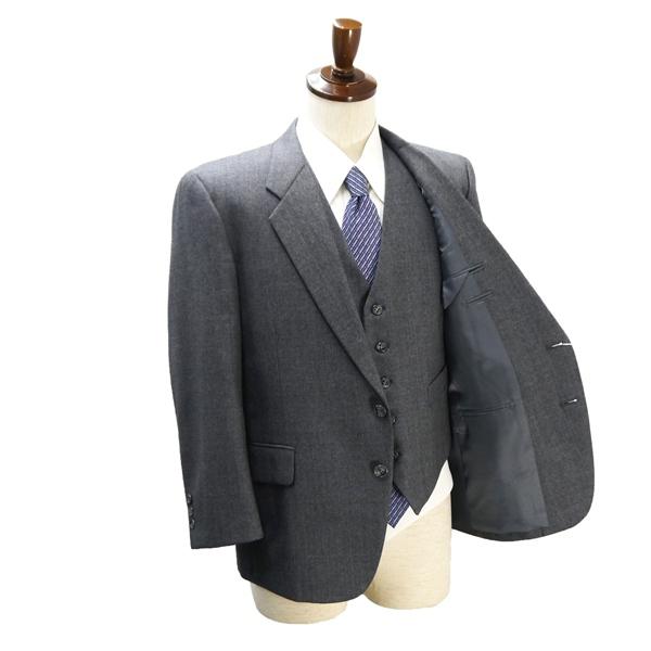 TawaraYa タワラヤ 3ピース 2つボタン シングルスーツ 袖口3つボタン BB3 S グレー 灰色 ワンタック ゆったり 春秋冬 6NB045 | ブランド登録なし | 01