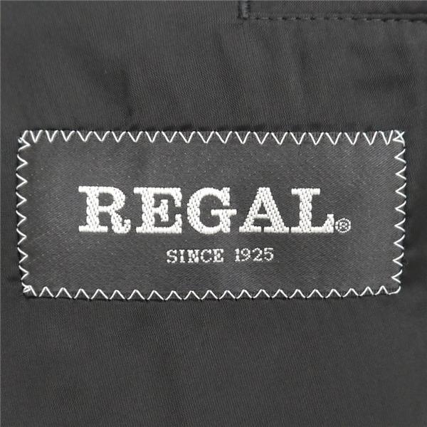 REGAL リーガル 3つボタン シングルスーツ 袖口4ボタン A5 M ブラック 黒色 ツータック 春夏 G55211-A 6NB046 | REGAL | 04