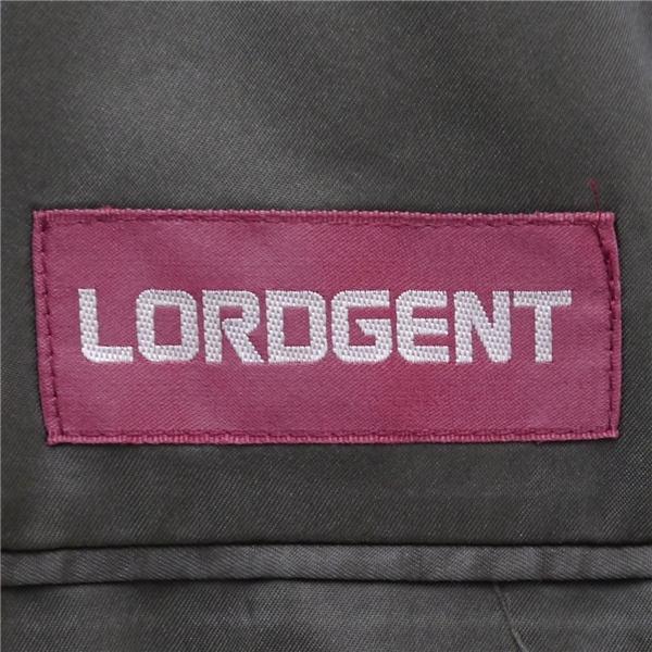 LORDGENT 3つボタン シングルスーツ 袖口4つボタン A4 S ダークブラウン ストライプ ツータック 秋冬 V AL 504MHウ 6NB052 | ブランド登録なし | 04