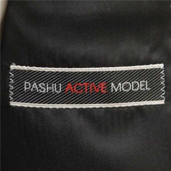 PASHU 2つボタン シングルスーツ 袖口4つボタン BE6 XL ダークグレー ストライプ ノータック ゆったり 春秋冬 135004 6NB055 | ブランド登録なし | 04