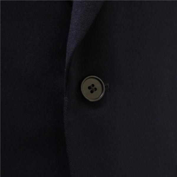 SLOTTLE スロットル 3ピース 2つボタン シングルスーツ 袖口3つボタン A7 L ダークネイビー 濃紺色 ノータック 秋冬 6562 6NB058 | ブランド登録なし | 02