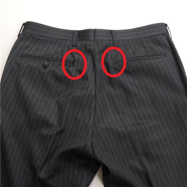 STUDIO by D'URBAN ダーバン REDA 2つボタン シングルスーツ AB4 M ダークグレー ストライプ 春秋 合物 4006200222-97 6NB059 | D'URBAN | 06