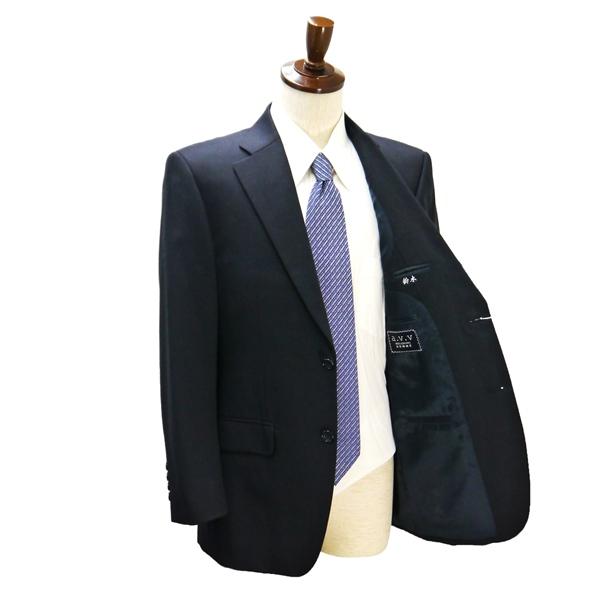 a.v.v HOMME 2つボタン シングルスーツ 袖口4つボタン A5 M ダークグレー ストライプ ツータック 春秋冬 288801-21 6NB060 | ブランド登録なし | 01