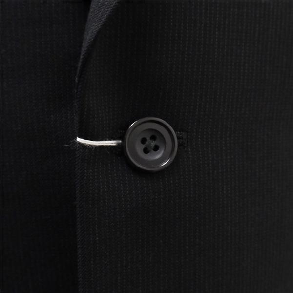 a.v.v HOMME 2つボタン シングルスーツ 袖口4つボタン A5 M ダークグレー ストライプ ツータック 春秋冬 288801-21 6NB060 | ブランド登録なし | 02