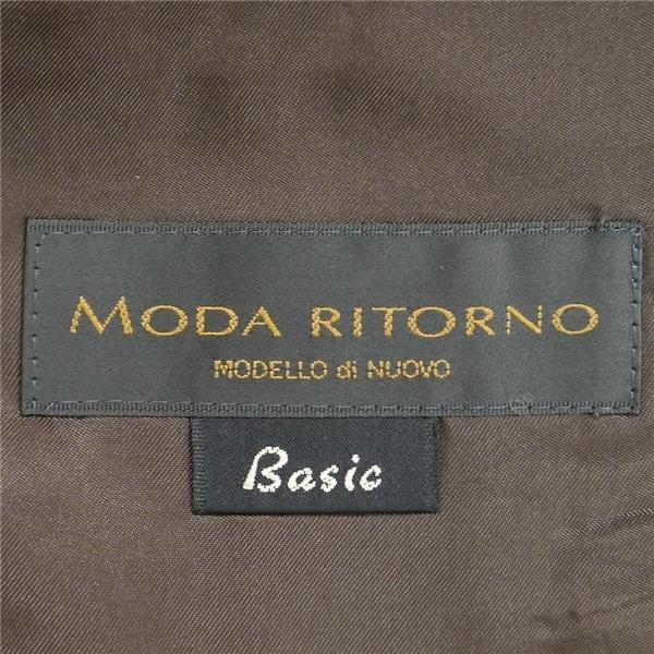 MODA RITORNO 3ピース 3つボタン シングルスーツ YA9 XL ダークグレー 暗灰色 ストライプ ツータック 春秋冬 1927206 6NB065 | ブランド登録なし | 04