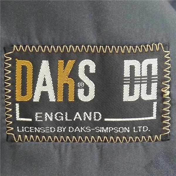 DAKS ダックス 4つボタン ダブルスーツ 袖口3つボタン A4 S ダークネイビー 濃紺色 ワンタック 春夏 RFWO53AH 6NB066 | DAKS | 04