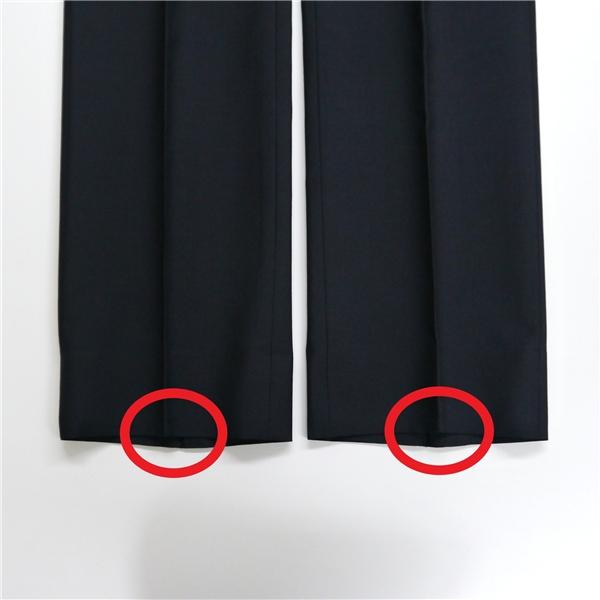 DAKS ダックス 4つボタン ダブルスーツ 袖口3つボタン A4 S ダークネイビー 濃紺色 ワンタック 春夏 RFWO53AH 6NB066 | DAKS | 07