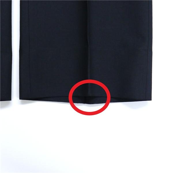 DAKS ダックス 4つボタン ダブルスーツ 袖口3つボタン A4 S ダークネイビー 濃紺色 ワンタック 春夏 RFWO53AH 6NB066 | DAKS | 09