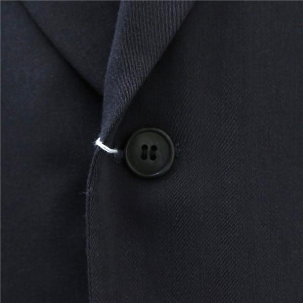 BROAD LINE 2つボタン シングルスーツ 袖口3つボタン AB5 M 紫がかったダークグレー ワンタック 春秋 合物 BL3001 6NB068 | ブランド登録なし | 02