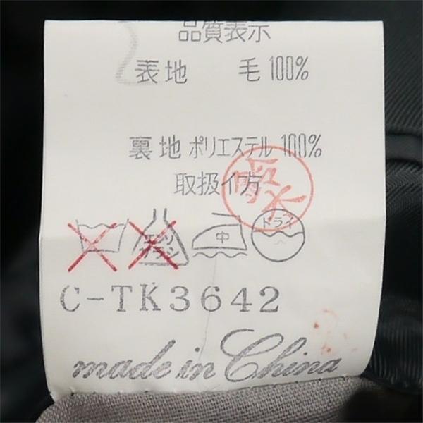 BROAD LINE 2つボタン シングルスーツ 袖口3つボタン AB5 M 紫がかったダークグレー ワンタック 春秋 合物 BL3001 6NB068 | ブランド登録なし | 03