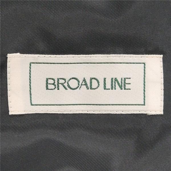 BROAD LINE 2つボタン シングルスーツ 袖口3つボタン AB5 M 紫がかったダークグレー ワンタック 春秋 合物 BL3001 6NB068 | ブランド登録なし | 04