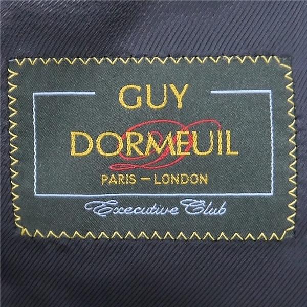 Savile Row セヴィルロウ GUY DORMEUIL 2つボタン シングルスーツ AB5 M ダークグレー ストライプ アジャスター 春秋冬 03T06 6NB069 | ブランド登録なし | 05