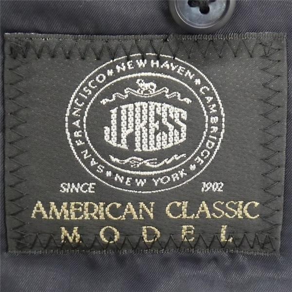 J.PRESS Jプレス 3つボタン シングルスーツ 袖口4つボタン AB5 M ダークネイビー ツータック 春夏 021-5-BE-OV IS-0551 6NB071 | J.PRESS | 04