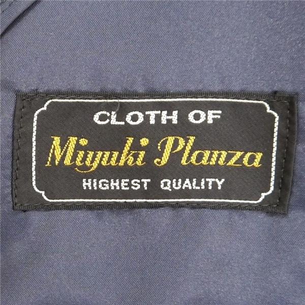 MAGKAISER Miyuki Planza 3ピース 2つボタン シングルスーツ AB5 M ダークネイビー 濃紺色 ストライプ ワンタック 春秋冬 6NB073 | ブランド登録なし | 05