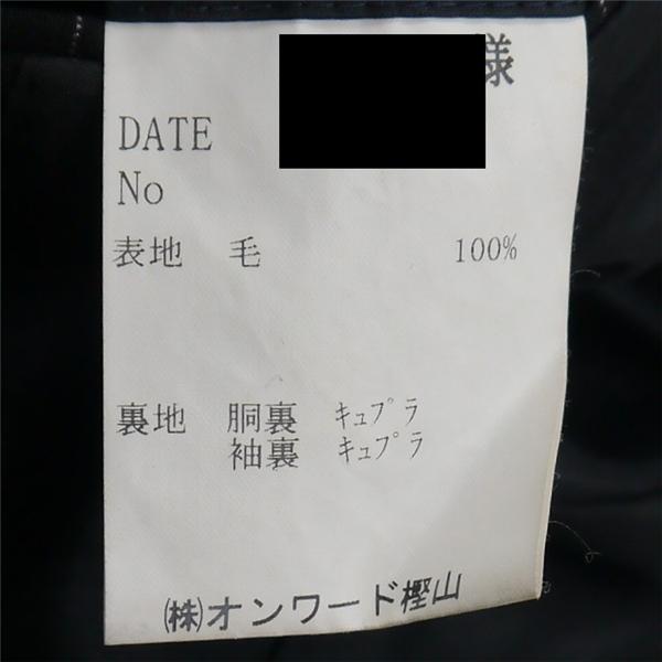 Dots & Loops FERRE 2つボタン シングルスーツ 袖口4ボタン YA7 L ダークグレー ストライプ ノータック 本切羽 春夏 6NB079 | ブランド登録なし | 03