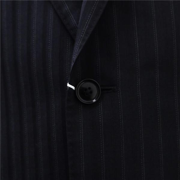 Savile Row セヴィルロウ GUY DORMEUIL 2つボタン シングルスーツ AB5 M ダークネイビー アジャスター 春秋 合物 111288 6NB080 | ブランド登録なし | 02