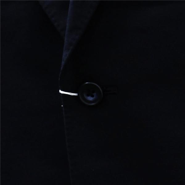 MORABITO 2つボタン シングルスーツ 袖口3つボタン YA9 XL ダークネイビー 濃紺色 ツータック 細身 春秋 合物 6NB081 | ブランド登録なし | 02