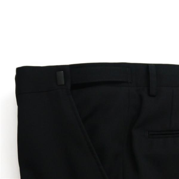 C.D.K SUPER TEX 2つボタン シングルスーツ AB5 M ブラック ワンタック ウエストアジャスター フォーマル 春秋 合物 25100 6NB083 | ブランド登録なし | 05