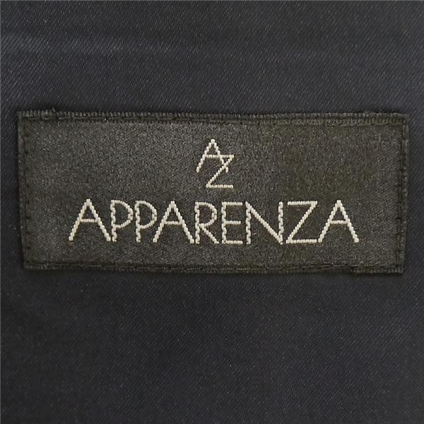 APPARENZA 3つボタン シングルスーツ 袖口4つボタン A6 M ダークネイビー 濃紺色 ツータック 春秋 合物 516559F-20 6NB084 | ブランド登録なし | 05