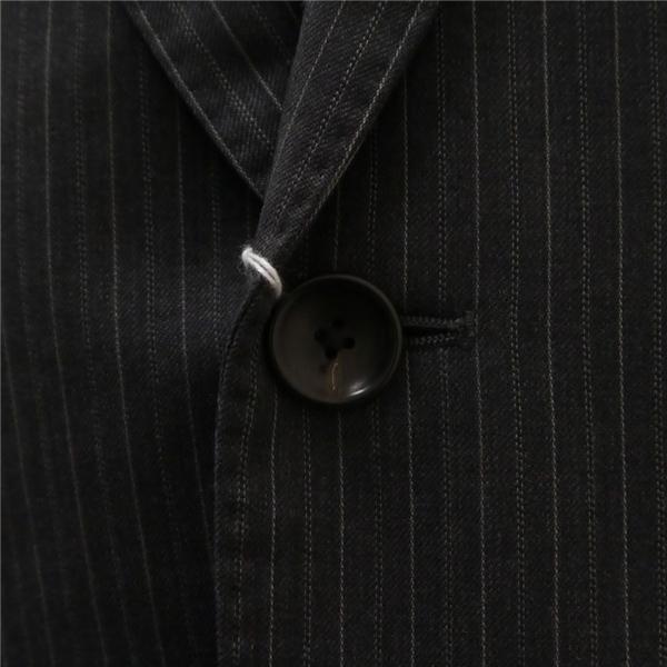 CHRISTIAN ORANI 2パンツ 2つボタン シングルスーツ AB4 M ダークグレー ストライプ ワンタック 春秋 合物 YCBK43137-43 6NB099 | ブランド登録なし | 02