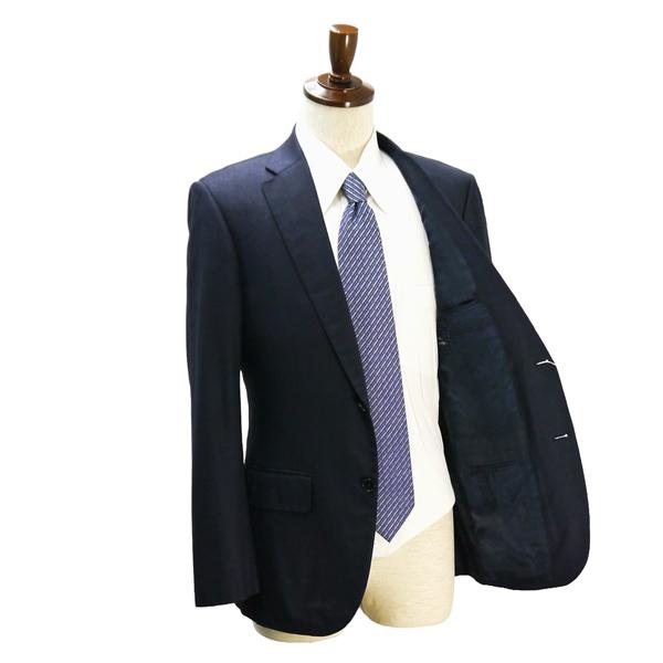 SHIPS シップス LANIFICIO F.LLI CERRUTI 2つボタン シングルスーツ A7 L ダークネイビー ノータック 春秋冬 117-15-0004 6NB108 | SHIPS | 01