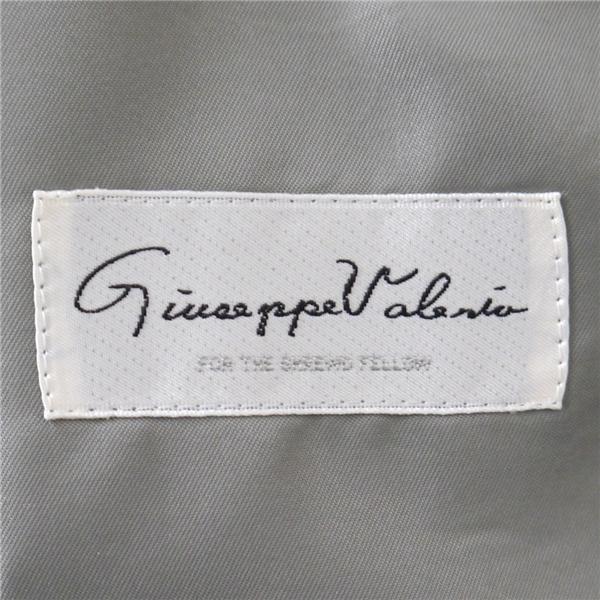 美品 Giuseppe Valerio 2つボタン シングルスーツ 袖口3ボタン AB5 M 明るめのグレー 明灰色 ツータック 春夏 8031053 6NB109 | ブランド登録なし | 04