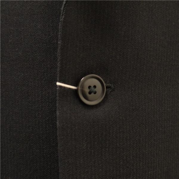 美品 Romany 段返り 3つボタン シングルスーツ A4 S ダークブラウン 濃茶色 シャドーストライプ ワンタック 春秋冬 B67212 6NB117 | ブランド登録なし | 02