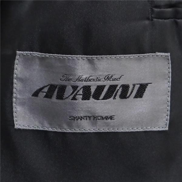 AVAUNT 3つボタン シングルスーツ 袖口4つボタン AB8 XL ダークブラウン 濃茶色 ストライプ ツータック 春秋冬 072147 6NB120 | ブランド登録なし | 04