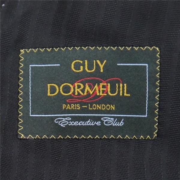 Savile Row セヴィルロウ GUY DORMEUIL 2つボタン シングルスーツ AB5 M ダークグレー ストライプ アジャスター 春夏 171033 6NC023 | ブランド登録なし | 05
