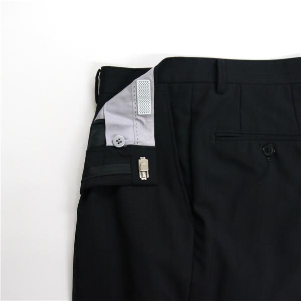 Savile Row セヴィルロウ GUY DORMEUIL 2つボタン シングルスーツ AB5 M ダークグレー ストライプ アジャスター 春夏 171033 6NC023 | ブランド登録なし | 06