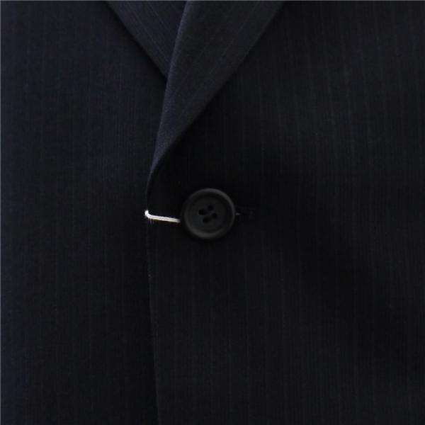 JIMFORD 2つボタン シングルスーツ BB3 S ダークネイビー シャドーストライプ ワンタック アジャスター 春秋冬 354B-AJ 6NC024 | ブランド登録なし | 02