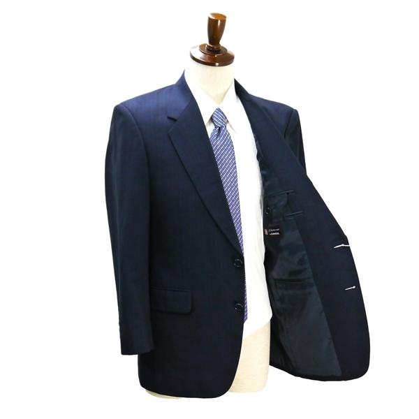 BIGVISION MICROLIGHT BY DORMEUIL 2つボタン シングルスーツ AB4 M ダークネイビー シャドーストライプ 春夏 05840-43736 6NC038 | ブランド登録なし | 01