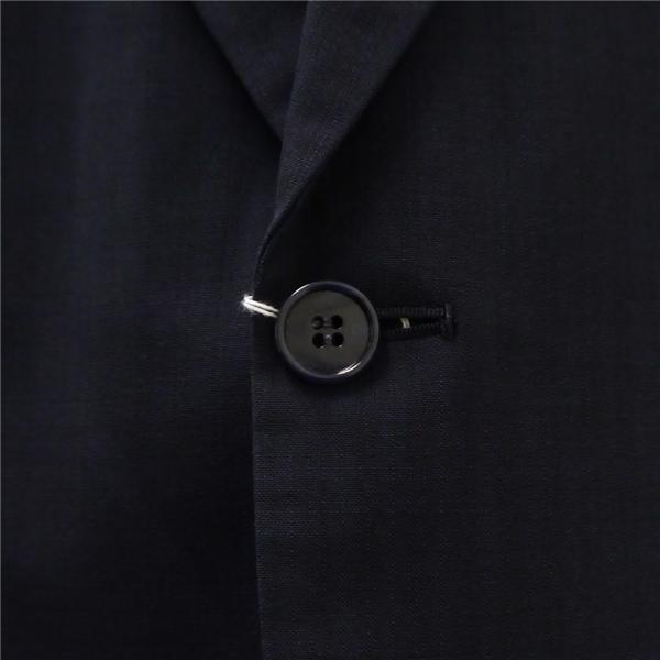 BIGVISION MICROLIGHT BY DORMEUIL 2つボタン シングルスーツ AB4 M ダークネイビー シャドーストライプ 春夏 05840-43736 6NC038 | ブランド登録なし | 02
