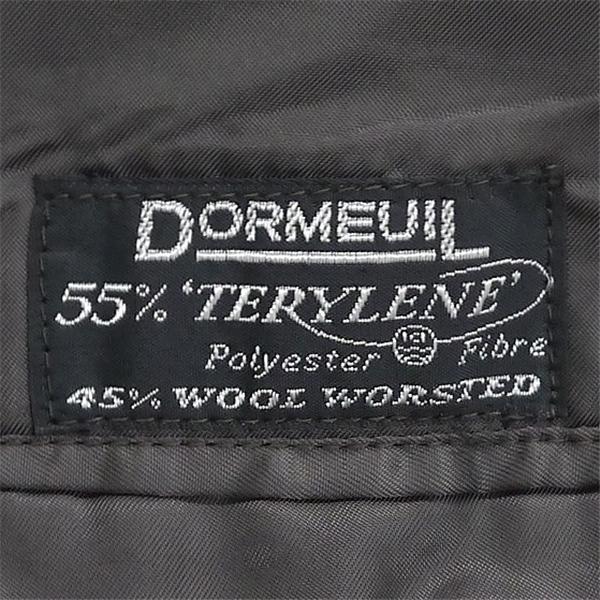 Prince Co. DORMEUIL 2つボタン シングルスーツ 袖口3つボタン Y5 M ダークブラウン ストライプ ノータック 細身 春夏 6NC040 | ブランド登録なし | 04