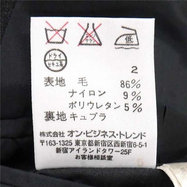カルバンクライン 3つボタン シングルスーツ 袖口4つボタン AB9 XXL ダークグレー 暗灰色 ワンタック 春夏 CBE CB.NM.6051 6NC050 | Calvin Klein | 03