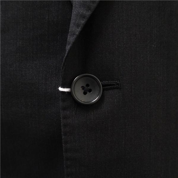 WINDSEL 2つボタン シングルスーツ 袖口3つボタン BE6 XL ダークグレー ストライプ ノータック ゆったり 春夏 91122022 6NC052 | ブランド登録なし | 02